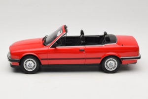 BMW 325i E30 Cabriolet Ljusröd Otto 1:18 OT1194 Resin — bild 3 av 6