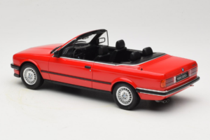 BMW 325i E30 Cabriolet Ljusröd Otto 1:18 OT1194 Resin — bild 5 av 6
