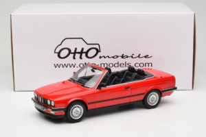 BMW 325i E30 Cabriolet Ljusröd Otto 1:18 OT1194 Resin — bild 6 av 6