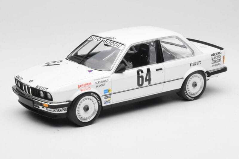 BMW 325i E30 #64 Auto Budde K. Oestreich / E. Rensing Winner 24 Hours Nürburgring 1986 Minichamps 1:18 155862664 Metall