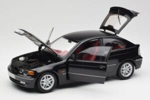 BMW 325Ti Compact E46 Svart Kyosho 1:18 80430024440 Metall — bild 2 av 7
