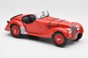 BMW 328 Röd Minichamps 1:18 155025031 Metall — bild 4 av 6