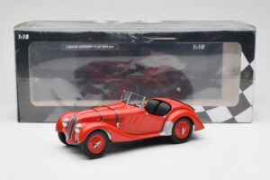 BMW 328 Röd Minichamps 1:18 155025031 Metall — bild 6 av 6
