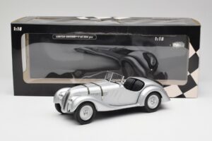 BMW 328 Silver Minichamps 1:18 155025030 Metall — bild 6 av 6