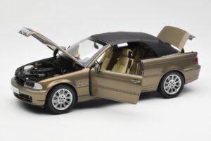 BMW 328Ci E46 Cabriolet Individual Mässing Metallic Begränsad Upplaga Kyosho 1:18 80430395004 Metall — bild 2 av 8