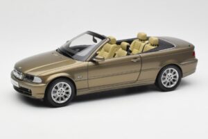 BMW 328Ci E46 Cabriolet Individual Mässing Metallic Begränsad Upplaga Kyosho 1:18 80430395004 Metall