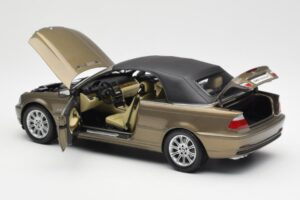 BMW 328Ci E46 Cabriolet Individual Mässing Metallic Begränsad Upplaga Kyosho 1:18 80430395004 Metall — bild 5 av 8