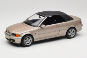 BMW 328i E46 Cabriolet Sand Beige Metallic Kyosho 1:18 80430009756 Metall — bild 3 av 9