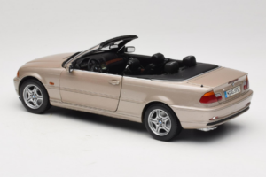 BMW 328i E46 Cabriolet Sand Beige Metallic Kyosho 1:18 80430009756 Metall — bild 8 av 9