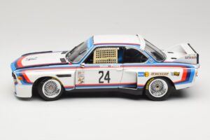 BMW 3.5 CSL #24 H. Stuck / S. Posey 12 Hours of Sebring 1975 Minichamps 1:18 80430139188 Metall — bild 4 av 8