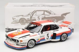 BMW 3.5 CSL E9 Gr.5 #5 S. Manhalter Winner Havirov Interseries 1977 Minichamps 1:18 180772005 Metall — bild 8 av 8