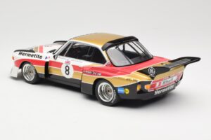 BMW 3.5 CSL E9 Hermetite #8 J. Fitzpatrick / T. Walkinshaw 1000 km Nurburgring 1976 Minichamps 1:18 155762608 Metall — bild 5 av 6