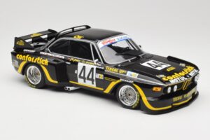BMW 3.5 CSL E9 #44 A.S.P.M. Tanday Music J-C. Justice / J. Belin 24 Hours of Le Mans 1976 Minichamps 1:18 155762644 Metall — bild 4 av 6
