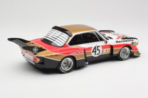 BMW 3.5 CSL E9 #45 Hermetite T. Walkinshaw / J. Fitzpatrick 24 Hours of Le Mans 1976 Minichamps 1:18 155762645 Metall — bild 2 av 6