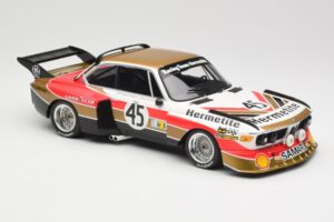 BMW 3.5 CSL E9 #45 Hermetite T. Walkinshaw / J. Fitzpatrick 24 Hours of Le Mans 1976 Minichamps 1:18 155762645 Metall — bild 4 av 6
