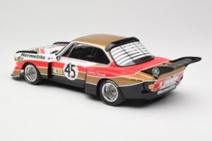 BMW 3.5 CSL E9 #45 Hermetite T. Walkinshaw / J. Fitzpatrick 24 Hours of Le Mans 1976 Minichamps 1:18 155762645 Metall — bild 5 av 6