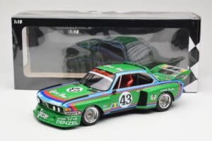 BMW 3.5 CSL E9 Schnitzer #43 D. Quester / A. Krebs 24 Hours of Le Mans 1976 Minichamps 1:18 155762643 Metall — bild 6 av 6