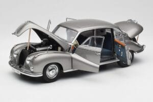 BMW 502 2.6 Luxus Silver Beige Metallic AUTOart 1:18 70591 Metall — bild 2 av 8