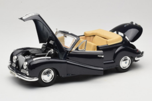 BMW 502 Cabriolet Svart Maisto 1:18 31817 Metall — bild 2 av 8