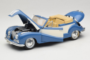 BMW 502 Cabriolet Blå Tchibo 1:18 45396 Metall — bild 2 av 8