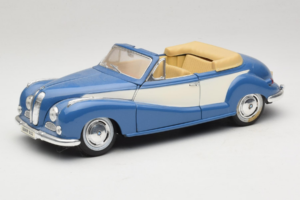 BMW 502 Cabriolet Blå Tchibo 1:18 45396 Metall