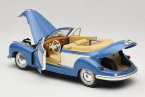 BMW 502 Cabriolet Blå Tchibo 1:18 45396 Metall — bild 5 av 8
