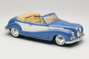 BMW 502 Cabriolet Blå Tchibo 1:18 45396 Metall — bild 6 av 8