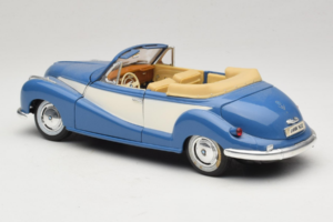 BMW 502 Cabriolet Blå Tchibo 1:18 45396 Metall — bild 7 av 8