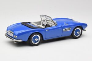 BMW 507 Touring Sport Cabriolet Blå Revell 1:18 8810-M1 Metall — bild 3 av 8
