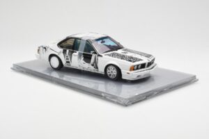 BMW 635 CSi E24 Art Car Robert Rauschenberg AUTOart 1:18 80430150924 Metall — bild 4 av 8