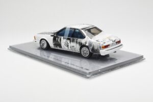 BMW 635 CSi E24 Art Car Robert Rauschenberg AUTOart 1:18 80430150924 Metall — bild 5 av 8