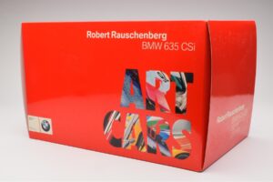 BMW 635 CSi E24 Art Car Robert Rauschenberg AUTOart 1:18 80430150924 Metall — bild 7 av 8