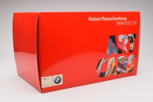BMW 635 CSi E24 Art Car Robert Rauschenberg AUTOart 1:18 80430150924 Metall — bild 8 av 8