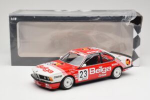 BMW 635 CSi E24 Belga Juma Racing M. Winkelhock / T. Regout 24 Hours of Spa 1985 Minichamps 1:18 155852523 Metall — bild 6 av 6