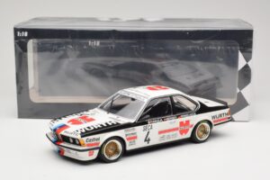 BMW 635 CSi E24 BMW Italia #4 R. Ravaglia / G. Berger 24 Hours of Spa 1984 Minichamps 1:18 155842504 Metall — bild 6 av 6