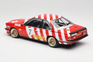 BMW 635 CSi E24 #7 BMW Italia G. Brancatelli / H. Kelleners Brno Grand Prix 1984 Minichamps 1:18 155842507 Metall — bild 5 av 6