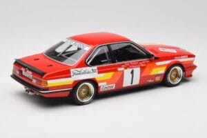 BMW 635 CSi E24 #1 U. Felder / D. Hamelmann Auto Budde Winners 24 Hours of Nürburgring 1985 Minichamps 1:18 155852501 Metall — bild 2 av 6