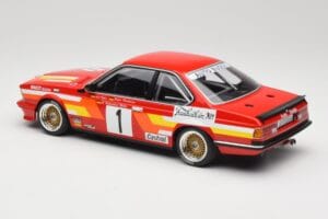 BMW 635 CSi E24 #1 U. Felder / D. Hamelmann Auto Budde Winners 24 Hours of Nürburgring 1985 Minichamps 1:18 155852501 Metall — bild 5 av 6