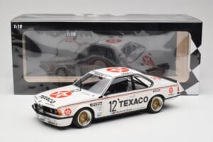 BMW 635 CSi E24 #12 R. Metge / C. Ballot-Léna Bavaria Automobiles 24 Hours of Spa 1985 Minichamps 1:18 155852513 Metall — bild 6 av 6