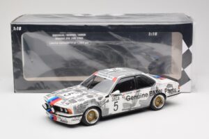 BMW 635 CSi E24 #5 R. Ravaglia Winner Spa 24 Hours 1985 Minichamps 1:18 155852505 Metall — bild 6 av 6