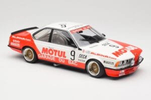 BMW 635 CSi E24 #9 Hollinger / P. Giroix Garage du Bac 24 Hours of Spa 1984 Minichamps 1:18 155842509 Metall — bild 4 av 6