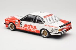 BMW 635 CSi E24 #9 Hollinger / P. Giroix Garage du Bac 24 Hours of Spa 1984 Minichamps 1:18 155842509 Metall — bild 5 av 6