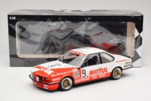 BMW 635 CSi E24 #9 Hollinger / P. Giroix Garage du Bac 24 Hours of Spa 1984 Minichamps 1:18 155842509 Metall — bild 6 av 6