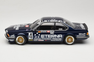 BMW 635 CSi E24 Schnitzer Eterna #4 H. Stuck / W. Brun 3rd Place Brno Grand Prix ETCC 1983 Minichamps 1:18 155832504 Metall — bild 3 av 6