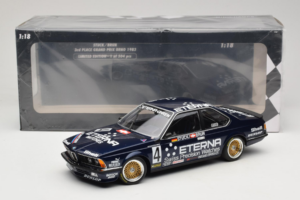 BMW 635 CSi E24 Schnitzer Eterna #4 H. Stuck / W. Brun 3rd Place Brno Grand Prix ETCC 1983 Minichamps 1:18 155832504 Metall — bild 6 av 6