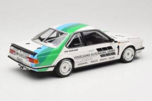 BMW 635 CSi E24 Vogelsang Automobile H. Grohs Winner Bergischer Löwe Zolder 1984 Minichamps 1:18 155842511 Metall — bild 2 av 6