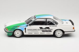 BMW 635 CSi E24 Vogelsang Automobile H. Grohs Winner Bergischer Löwe Zolder 1984 Minichamps 1:18 155842511 Metall — bild 3 av 6