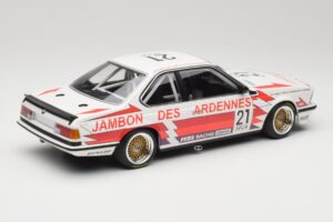 BMW 635CSi E24 Team Brun Motorsport #21 H. Grohs / T. Boutsen Spa 24 Hours 1985 Minichamps 1:18 155852521 Metall — bild 2 av 6