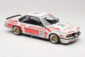 BMW 635CSi E24 Team Brun Motorsport #21 H. Grohs / T. Boutsen Spa 24 Hours 1985 Minichamps 1:18 155852521 Metall — bild 4 av 6