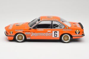 BMW 635CSi E24 Jagermeister #6 H. Stuck Bergischer Lowe Zolder DPM 1984 Minichamps 1:18 155842506 Metall — bild 3 av 6